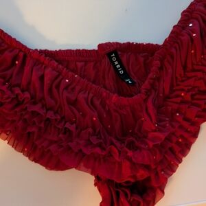 Torrid ruffle panties